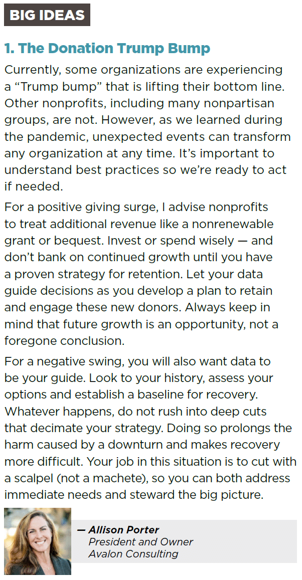 A screenshot of Allison’s submission to the 40 Trends article.