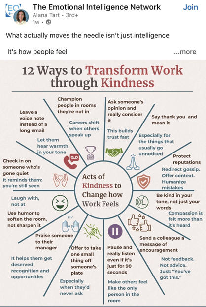 12 ways to transform work through kindness