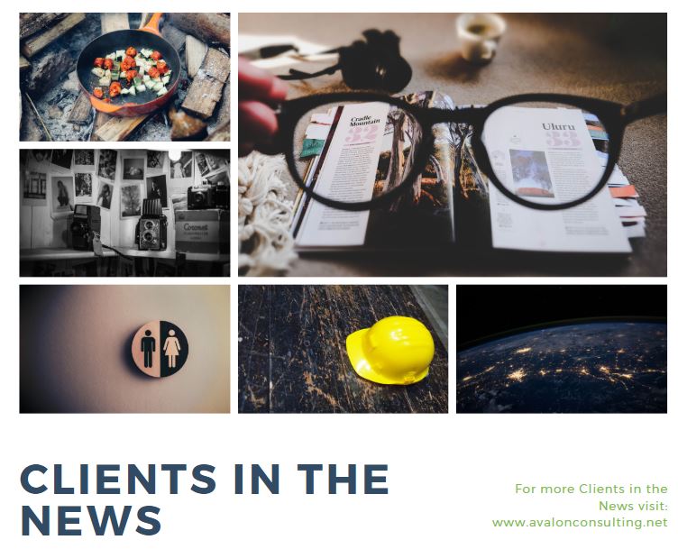 Clients in the News – April 2019
