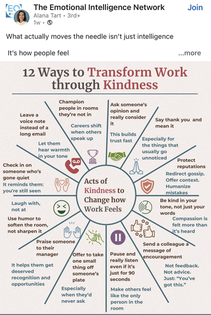 12 ways to transform work through kindness
