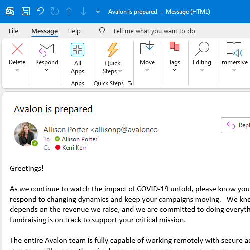 “Avalon is prepared” — A Time Capsule